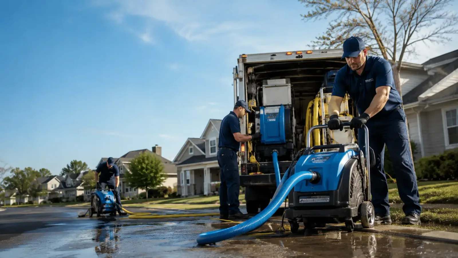 Flood Damage Cleanup in De Leon, TX